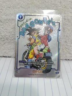 Dragon Ball Super Card Game Fusion World SB01-019 Chi-Chi Alternate Art Silver - Image 1
