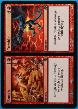 Rough and Tumble FOIL Planar Chaos PLD Red Uncommon CARD (498072) ABUGames - Image 1