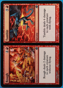 Rough and Tumble FOIL Planar Chaos PLD Red Uncommon CARD (498071) ABUGames - Image 1
