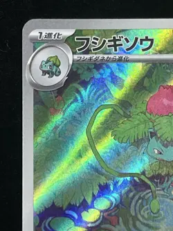 Pokemon TCG Ivysaur Holo Card 167/165 S & V 151 Illustration Rare Japanese - Image 2