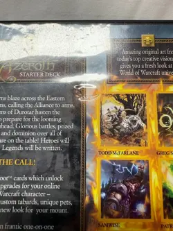World of Warcraft Heroes of Azeroth Trading Card Game Starter Deck - Image 3