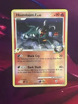Houndoom G 50/127 Reverse Holo Platinum Base Set Pokemon Card 2009 MP - Image 1