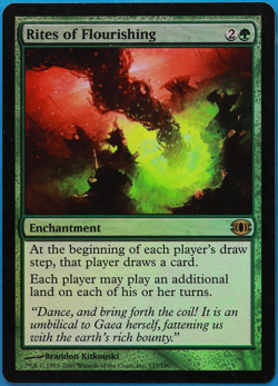 Rites of Flourishing FOIL Future Sight PLD Green Rare CARD (498068) ABUGames - Image 1