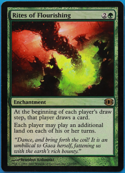 Rites of Flourishing FOIL Future Sight PLD Green Rare CARD (498067) ABUGames - Image 1