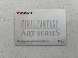 Edgar, Master Machinist 27/53 Final Fantasy Art Series MTG Card - Image 2
