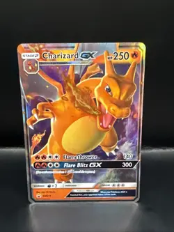 Pokemon Card - Charizard GX SM211 SM Sun & Moon Black Star Promo Holo - Image 1