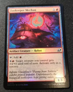 Zookeeper Mechan - Foil - EOE - MTG - EN - NM - 0170 - Image 1