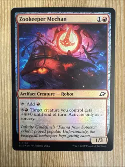 Zookeeper Mechan - Foil - EOE - MTG - EN - NM - 0170 - Image 1