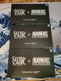 IN HAND SEALED! MTG Secret Lair x SONIC: Complete FOIL Set Ships Now! - Image 1