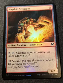 Slagdrill Scrapper - Foil - EOE - MTG - EN - NM - 0160 - Image 1