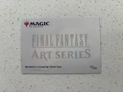 Machinist's Arsenal - Art Series 2/53 - Final Fantasy MtG NM - Image 2