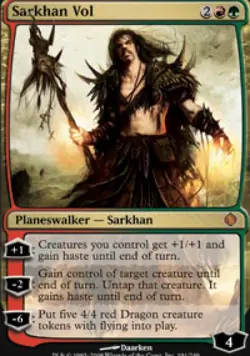 MTG English Sarkhan Vol NM Normal Shards of Alara - Image 1