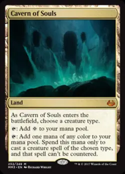 MTG English Cavern of Souls NM Normal Modern Masters 2017 - Image 1