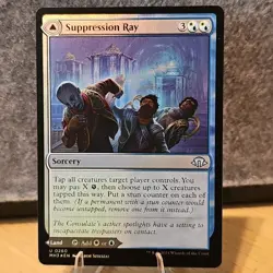 MTG Suppression Ray Modern / Orderly Plaza Modern Horizons 3 Foil #260 NM Fresh - Image 1