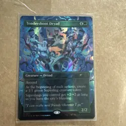 MTG Tendershoot Dryad (Double Rainbow Foil) Secret Lair Commander Deck 1902 NM - Image 1