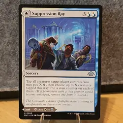 MTG Suppression Ray Modern / Orderly Plaza Modern Horizons 3 #260 NM Fresh Pull - Image 1