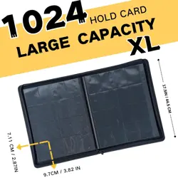 1000+ Pockets Trading Card Binder, 16-Pocket Card Ablum Compatible with,MTG,S... - Image 3