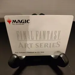 Dion, Bahamut's Dominant - Art Series 42/53 - Final Fantasy - MTG - Art Card - Image 2