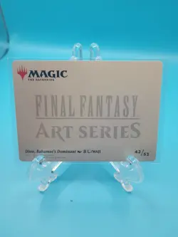 Dion, Bahamut's Dominant - Art Series 42/53 - Final Fantasy - MTG - Art Card - Image 2