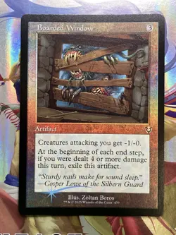 Boarded window - Retro Foil - #439 - MTG - Innistrad Remastered (NM-M) - Image 1