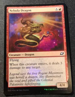 Nebula Dragon - Foil - EOE - MTG - EN - NM - 0147 - Image 1