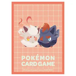 Pokemon Card Game Zorua & Hisuian Zorua 64 Sleeve Pokemon Center Japan limited - Image 4