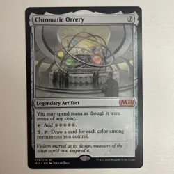 MTG Chromatic Orrery Core Set 2021 382 Regular Mythic NM - Image 1