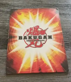 Bakugan Serpenoid HSP150 Magnetic Card 2006 Rare - Image 3