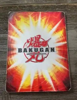 Bakugan SAURUS 200 HSP Sega Spin Master Metal Card - Image 2