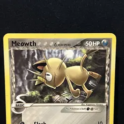 Meowth 71/110 Regular EX Holon Phantoms Common Pokemon TCG NM/LP - Image 3