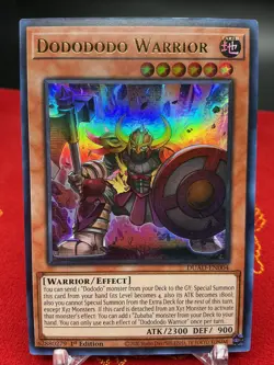 Dodododo Warrior DUAD-EN004 Yugioh Duelist's Advance LP - Image 1