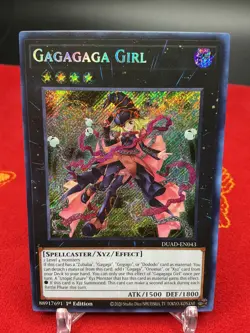 Gagagaga Girl DUAD-EN043 Yugioh Duelist's Advance LP - Image 1