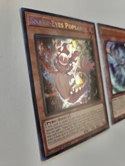 Snake-Eye Ash OP25 Ultimate Rare + Snake-Eyes Poplar MP24 Yugioh Set Mint UTR - Image 5