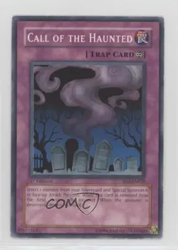 Call of the Haunted 1st Ed. YuGiOh Blaze Destruction Structure Deck 2005 0yj1 - Image 1
