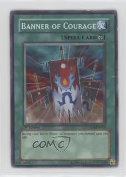 Banner of Courage 1st Ed. YuGiOh Jaden Yuki Starter Deck #YSDJ-EN025 2007 0yj1 - Image 1