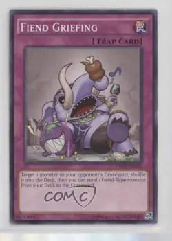 Fiend Griefing Unlimited YuGiOh Crossed Souls Base Set #CROS-EN076 0yj1 - Image 1