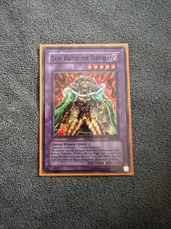 Yugioh LOD-002 Dark Balter The Terrible Super Rare - Image 1