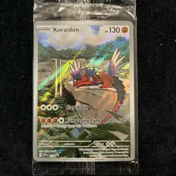 Koraidon 014 SVP 014SVP Pokemon Center Stamp Stamped Promo Pokemon Card NM - Image 1