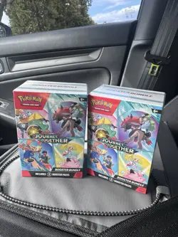**Pokemon TCG SV09 Journey Together Booster Bundle Sealed New** Two 196214108417 - Image 1