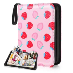 Card Binder for Girls Gifts,440 Cards Collectible Trading Card Holder Case wi... - Image 1