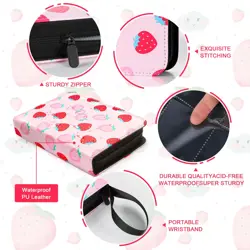 Card Binder for Girls Gifts,440 Cards Collectible Trading Card Holder Case wi... - Image 3