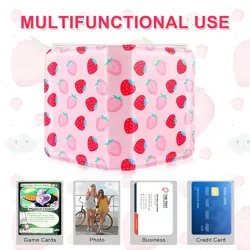 Card Binder for Girls Gifts,440 Cards Collectible Trading Card Holder Case wi... - Image 4