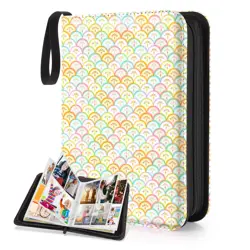 Card Binder for Girls Gifts,440 Cards Collectible Trading Card Holder Case wi... - Image 1