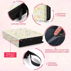 Card Binder for Girls Gifts,440 Cards Collectible Trading Card Holder Case wi... - Image 3