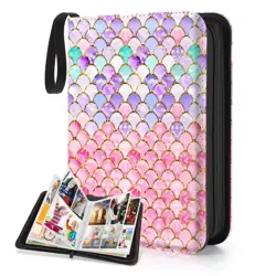 Card Binder for Girls Gifts,440 Cards Collectible Trading Card Holder Case wi... - Image 1