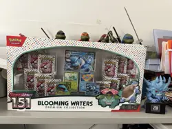Pokemon Scarlet & Violet 151 Blooming Waters Premium Collection Sealed - Image 1