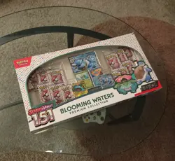 Pokemon Scarlet & Violet 151 Blooming Waters Premium Collection Sealed - Image 1