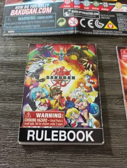Bakugan Battle Brawlers Game Lot Of 3 Rulebooks Ability Card McD & Ultra Insert - Image 4