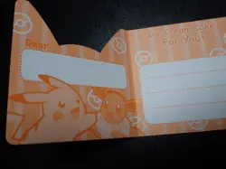 Pokemon Letter Card Thirty One Ice Promo Baskin BR Robbins Eevee Pikachu #5295 - Image 5