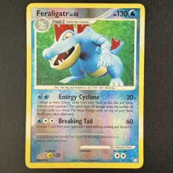 Pokemon TCG Feraligatr Mysterious Treasures 8/123 Reverse Holo Rare Card - Image 1